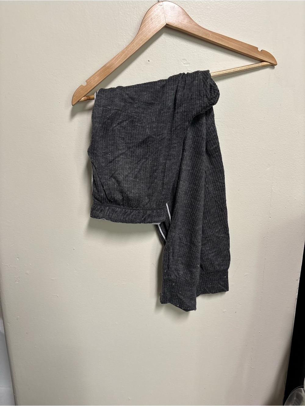 Jockey Women's Charcoal Ribbed Pajama Pants